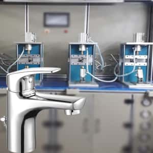 Plumbing and Faucet Assembly